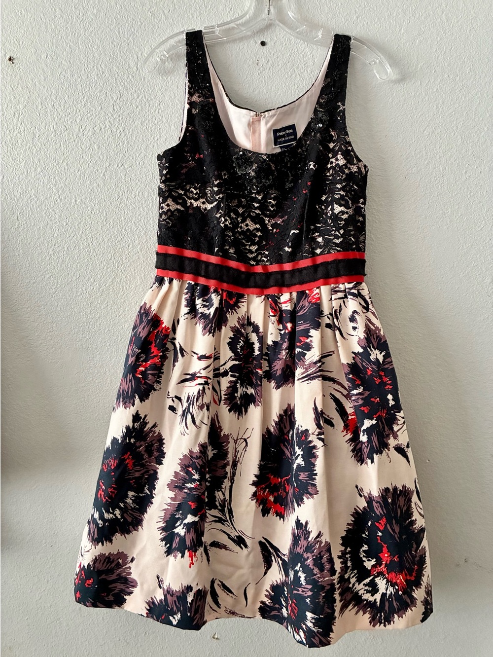 Peter Som Made in Kind Brushstroke Blossoms Dress